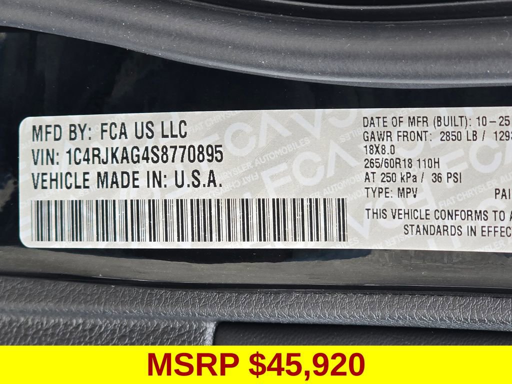 New 2025 Jeep Grand Cherokee L Laredo w/ Luxury Tech Group I image 44