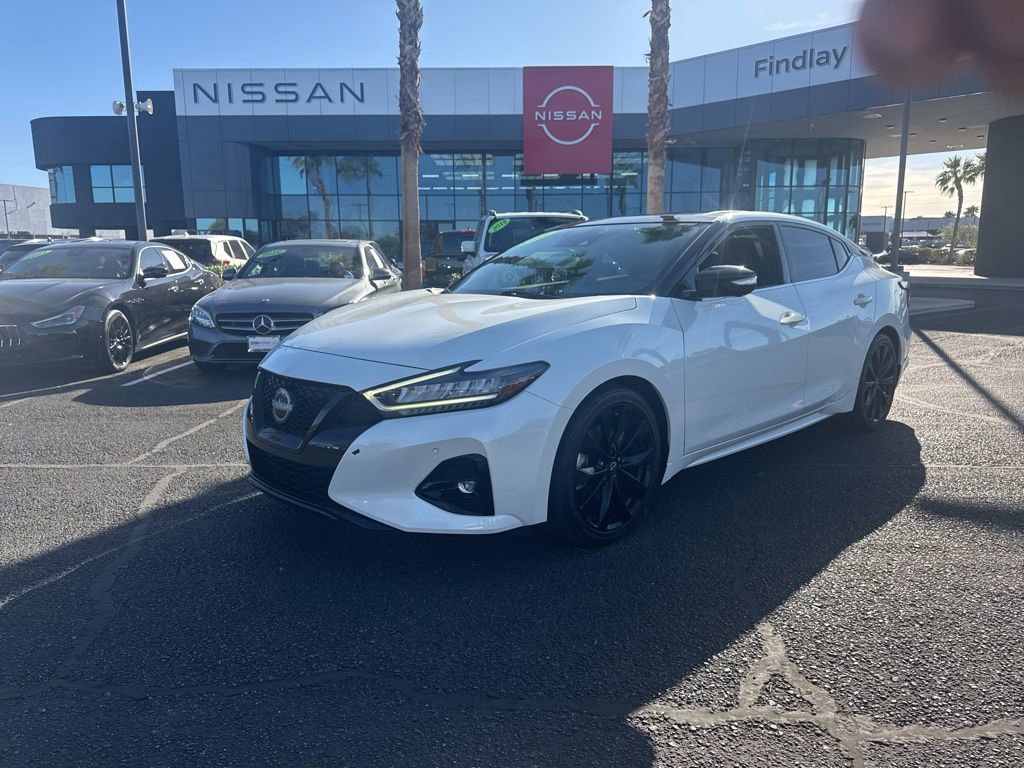 Used 2023 Nissan Maxima SR w/ Sport Mat Group FWD image 1