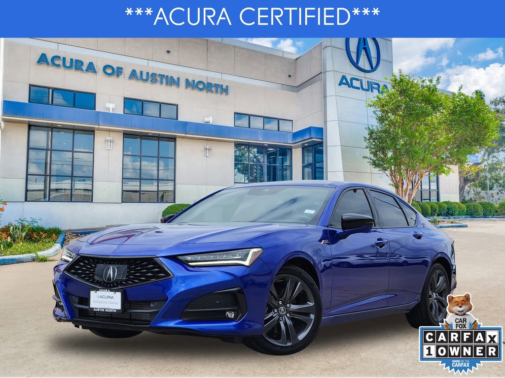 Certified 2023 Acura TLX w/ A-SPEC Pkg FWD image 1