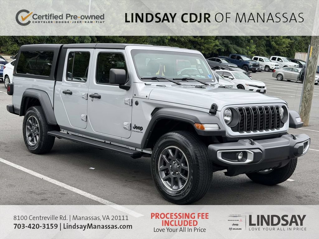 Certified 2024 Jeep Gladiator Sport AWD/4WD video 1
