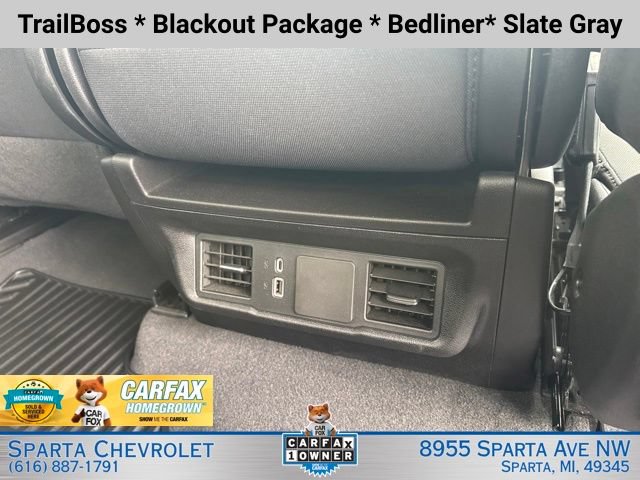 Certified 2024 Chevrolet Silverado 1500 Custom Trail Boss w/ Turbomax Blackout Package AWD/4WD image 28
