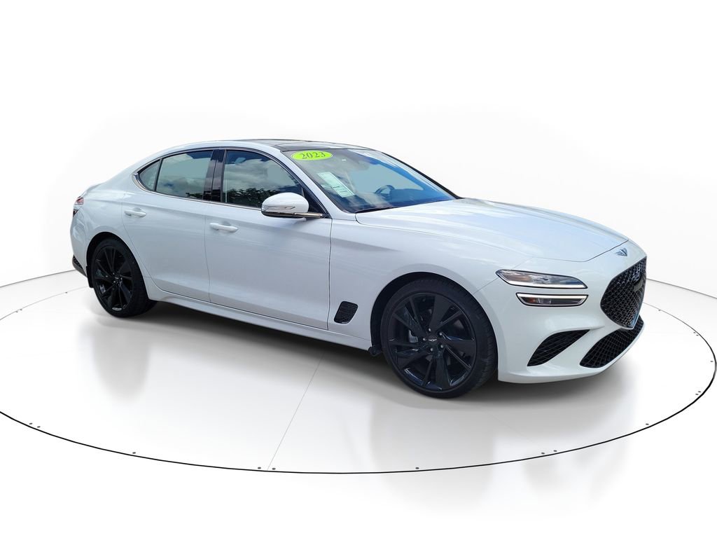 Certified 2023 Genesis G70 2.0T w/ Sport Prestige Package image 2