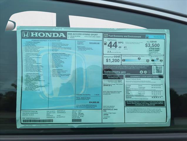 New 2025 Honda Accord Sport image 20