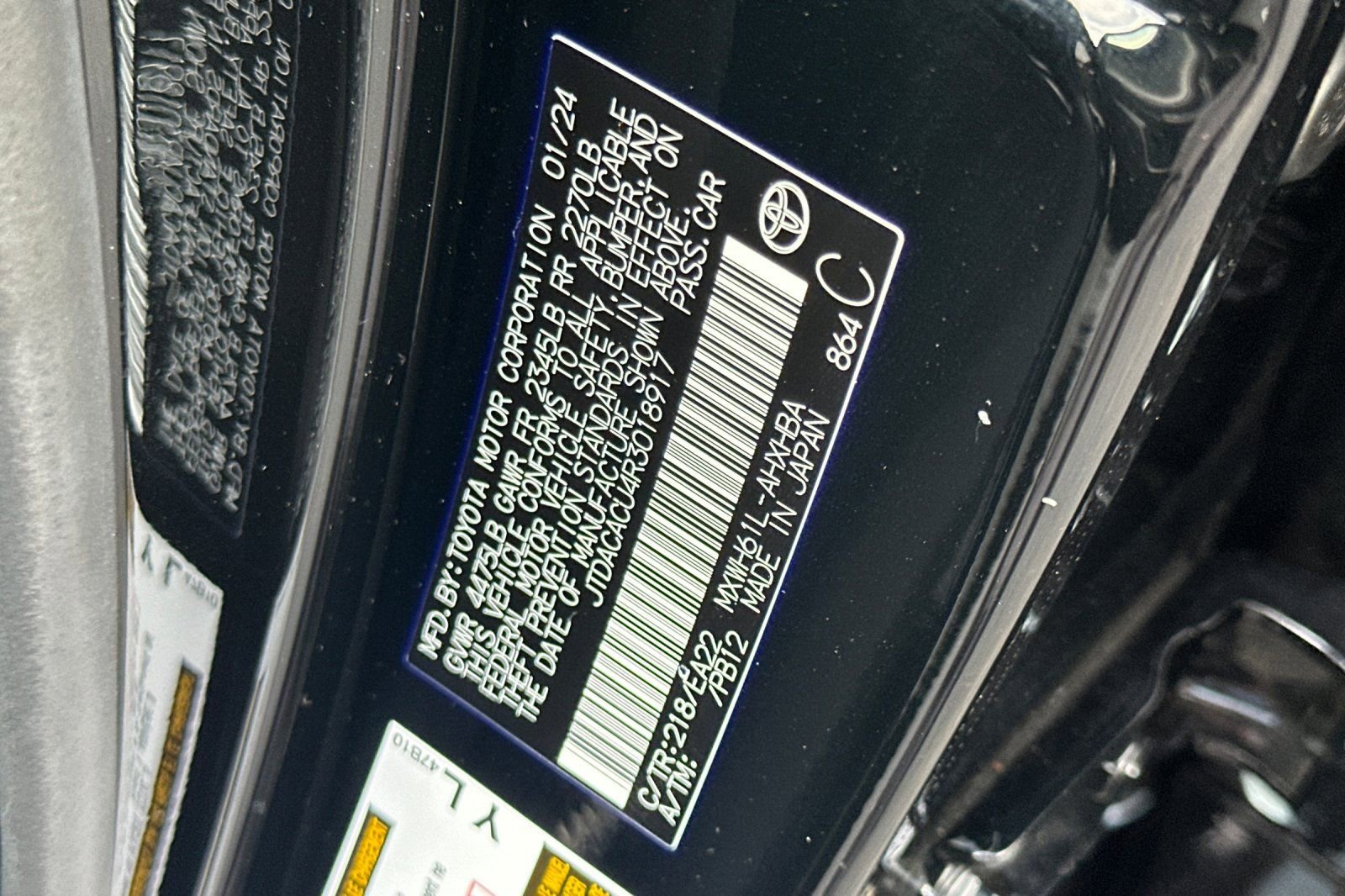 Certified 2024 Toyota Prius Prime Premium image 36