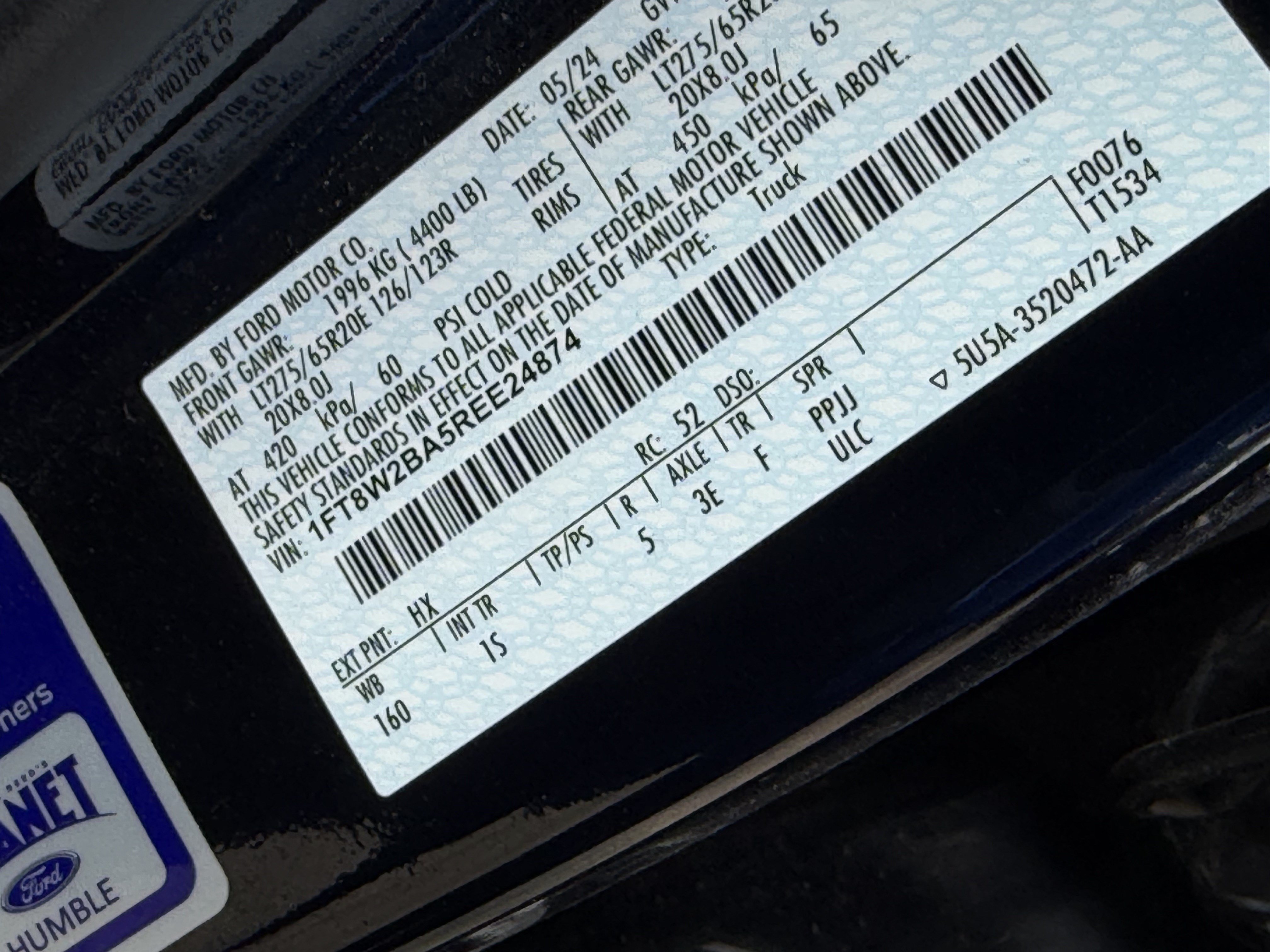 Used 2024 Ford F250 XL w/ STX Appearance Package AWD/4WD image 28