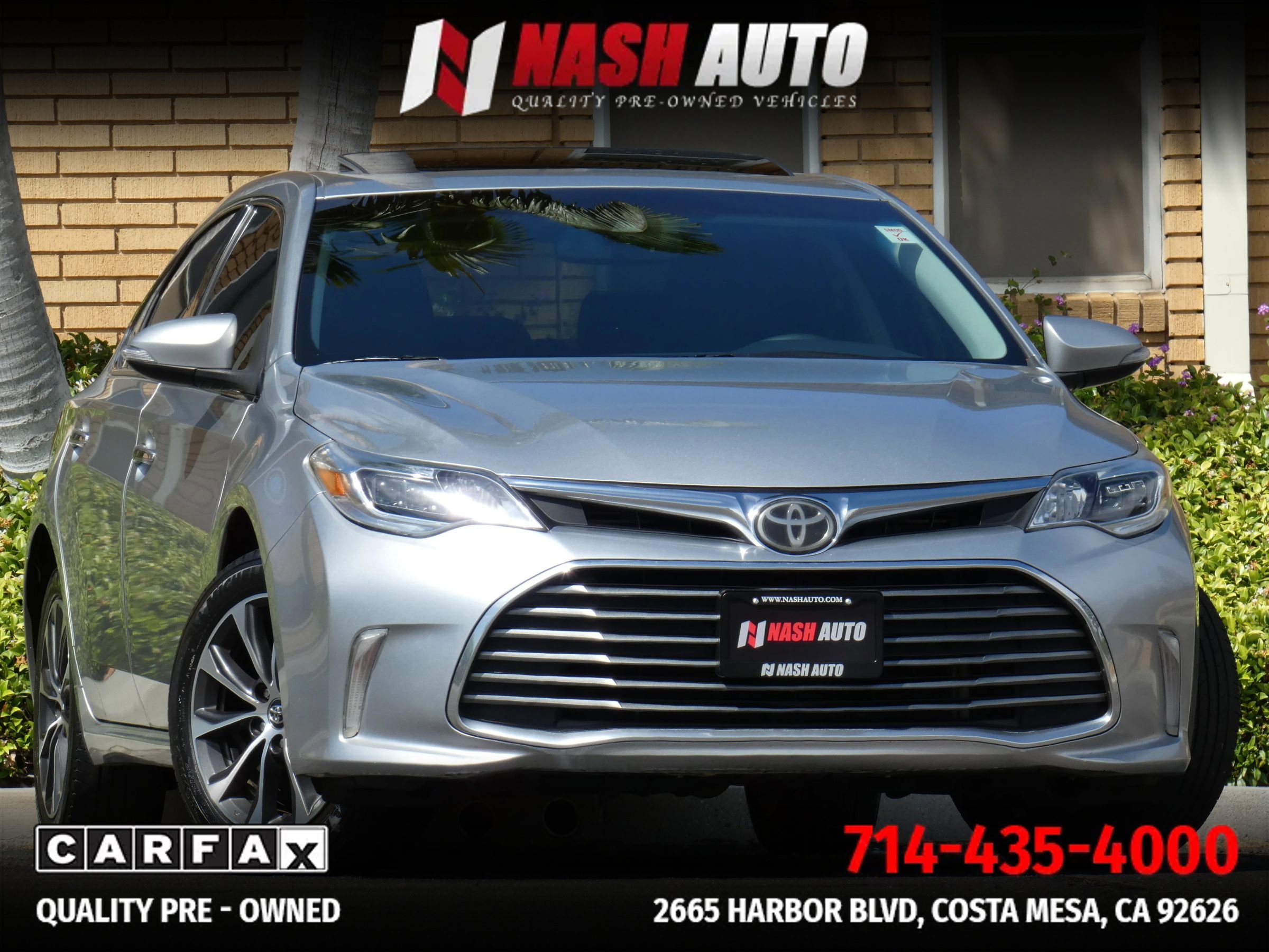 Used 2018 Toyota Avalon XLE Premium w/ Preferred Accessory Package FWD image 14