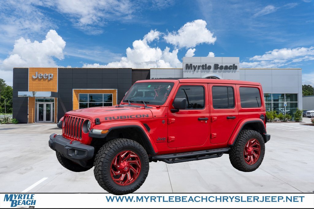 Used 2023 Jeep Wrangler Unlimited Rubicon w/ LED Lighting Group