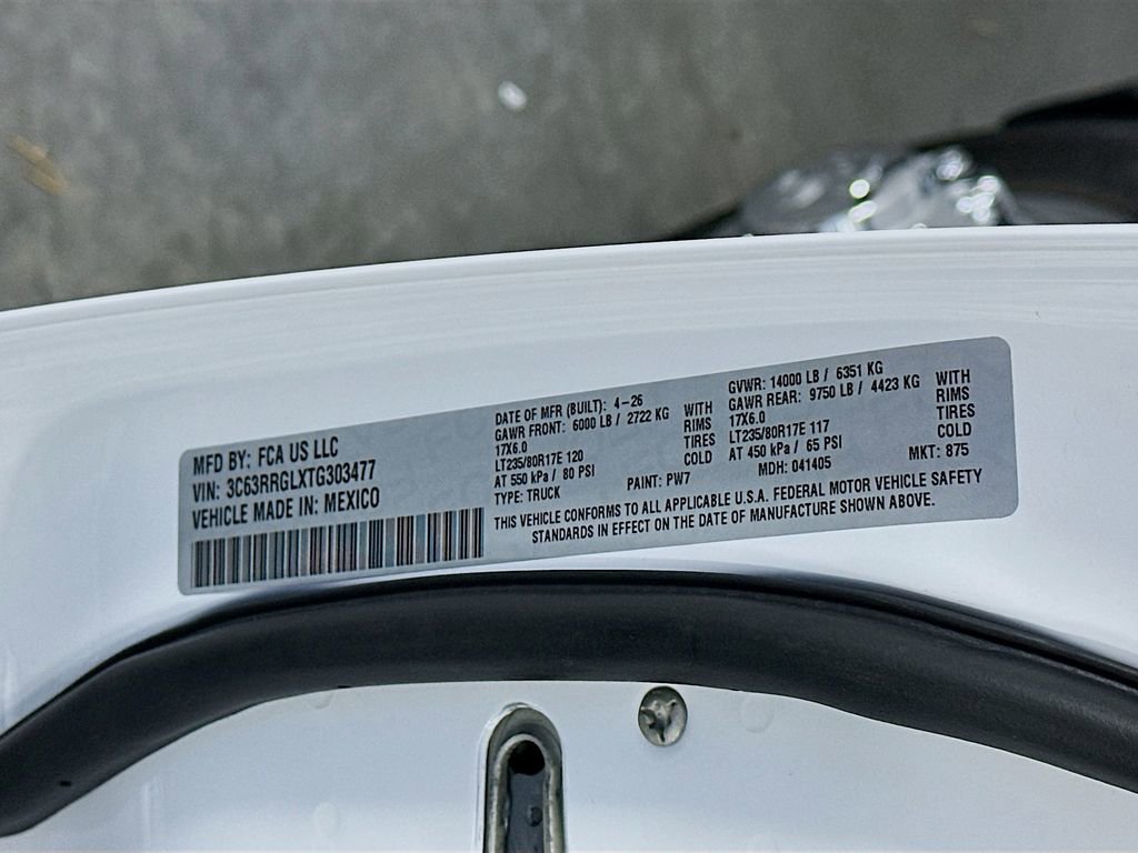 New 2026 RAM 3500 Tradesman AWD/4WD image 19