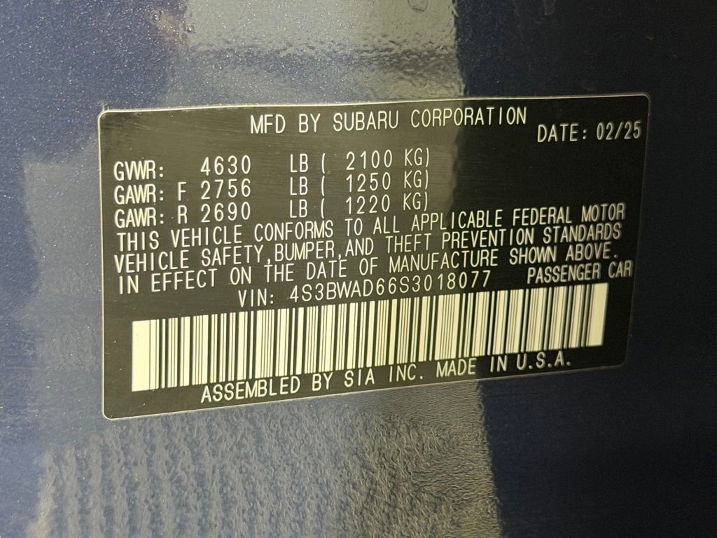 Used 2025 Subaru Legacy Premium image 33