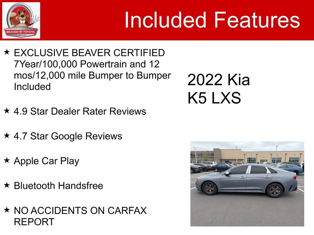 Used 2022 Kia K5 LXS image 5
