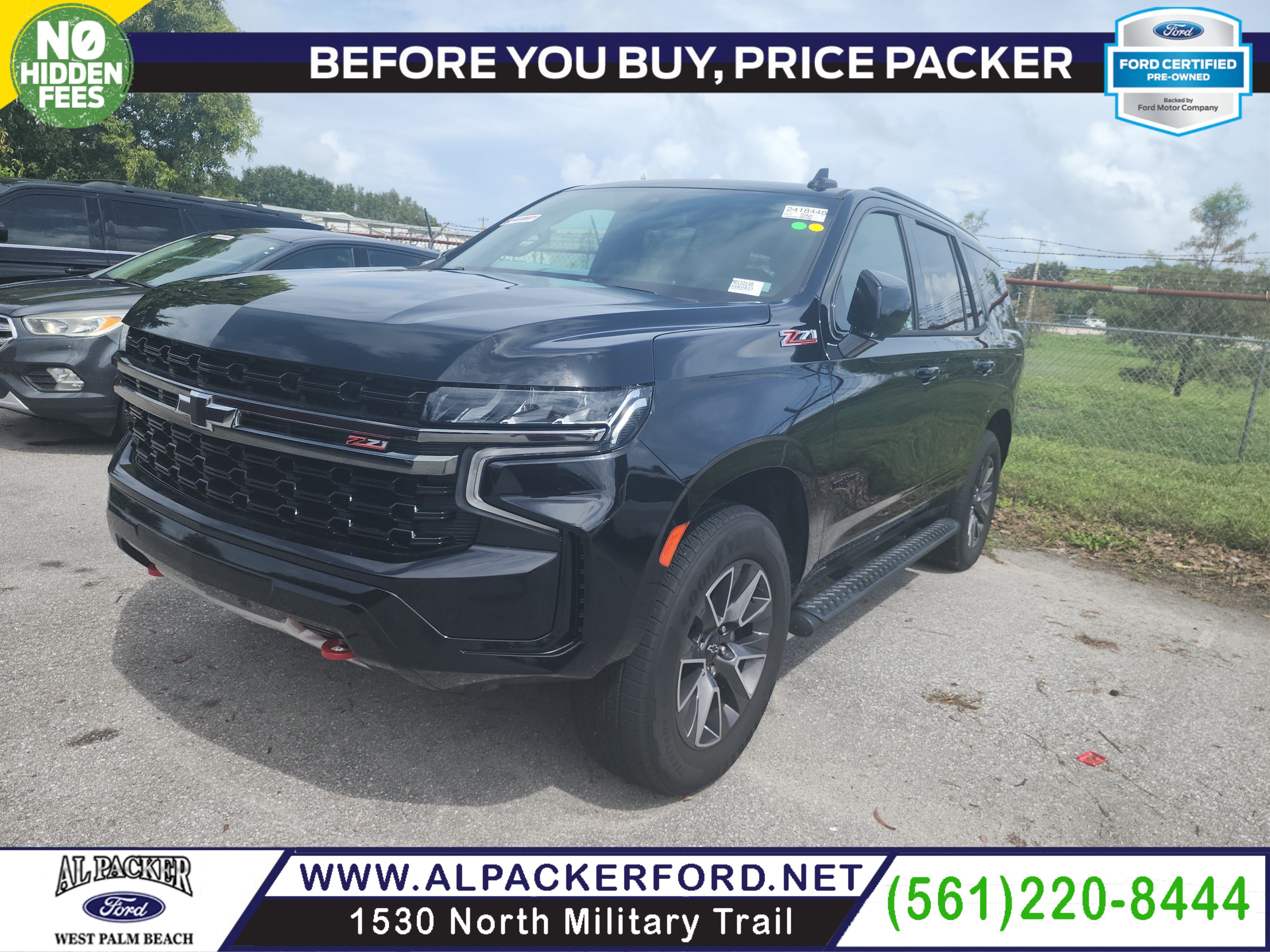 Used 2021 Chevrolet Tahoe Z71 AWD/4WD image 1