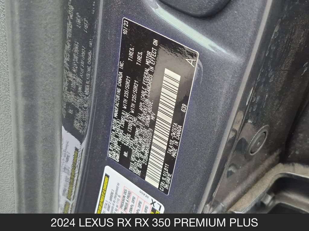 Used 2024 Lexus RX 350 Premium Plus w/ Convenience Package FWD image 27