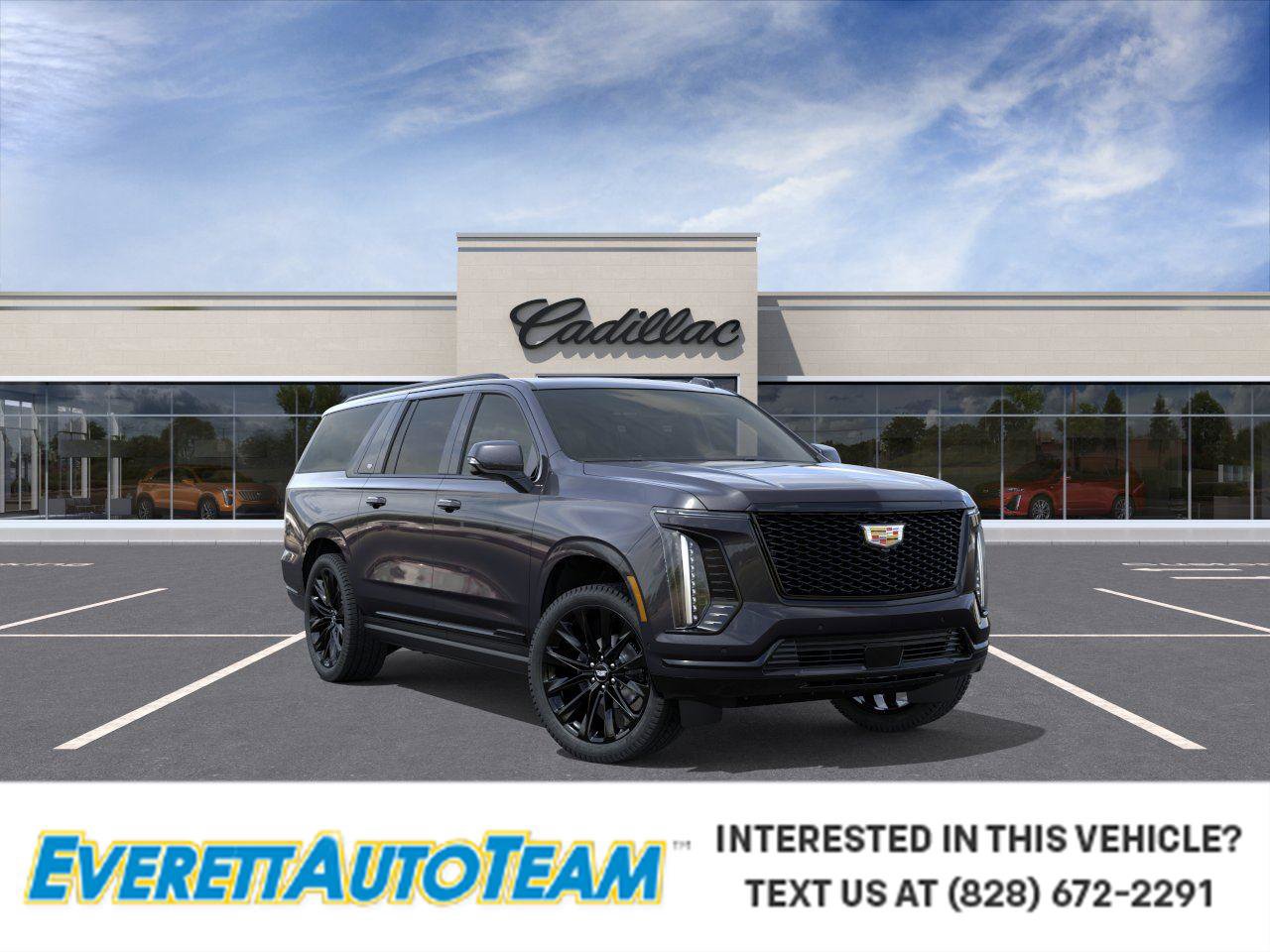 New 2026 Cadillac Escalade ESV Platinum Sport w/ LPO, ONYX Package AWD/4WD image 1