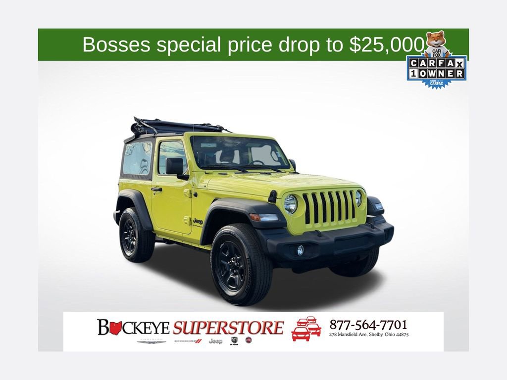 Certified 2023 Jeep Wrangler Sport image 1