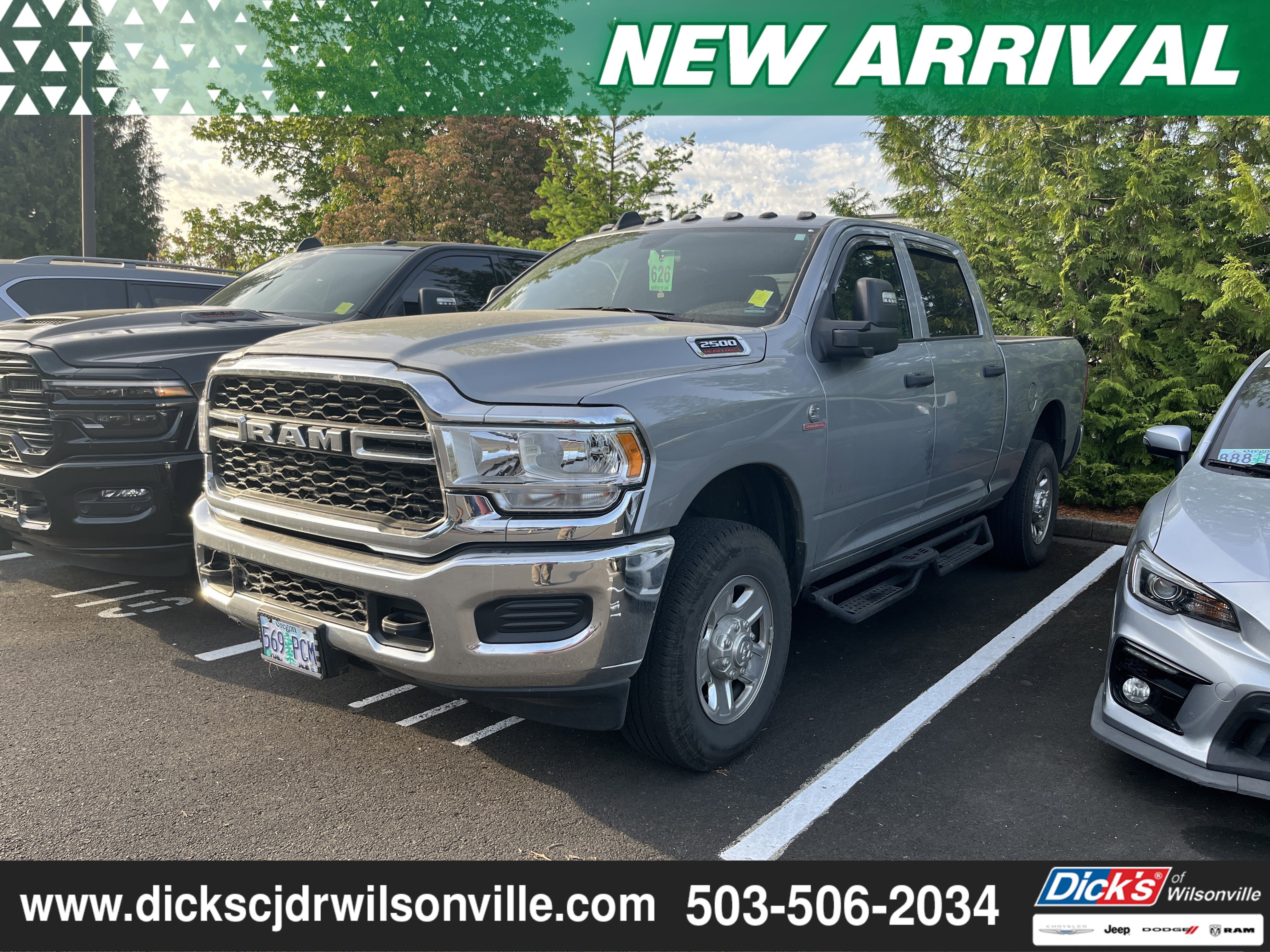 Certified 2024 RAM 2500 Tradesman w/ Chrome Appearance Group AWD/4WD image 1