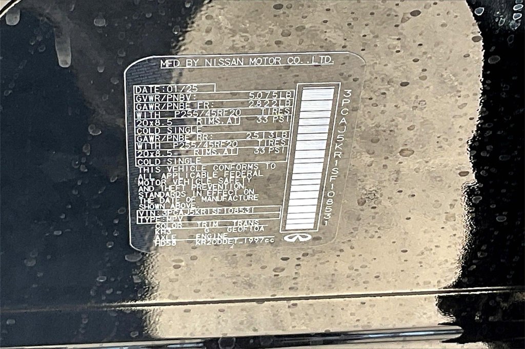 New 2025 INFINITI QX55 Essential image 13