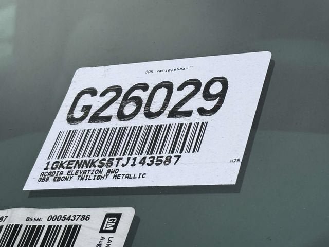 New 2026 GMC Acadia Elevation w/ Elevation Premium Package AWD/4WD image 21