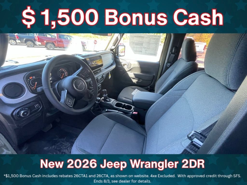 New 2026 Jeep Wrangler Sport AWD/4WD image 15