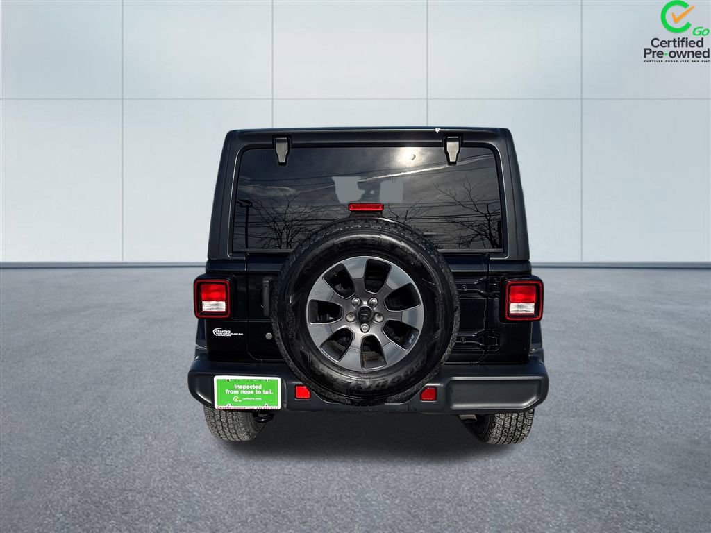 Certified 2018 Jeep Wrangler Unlimited Sahara image 5