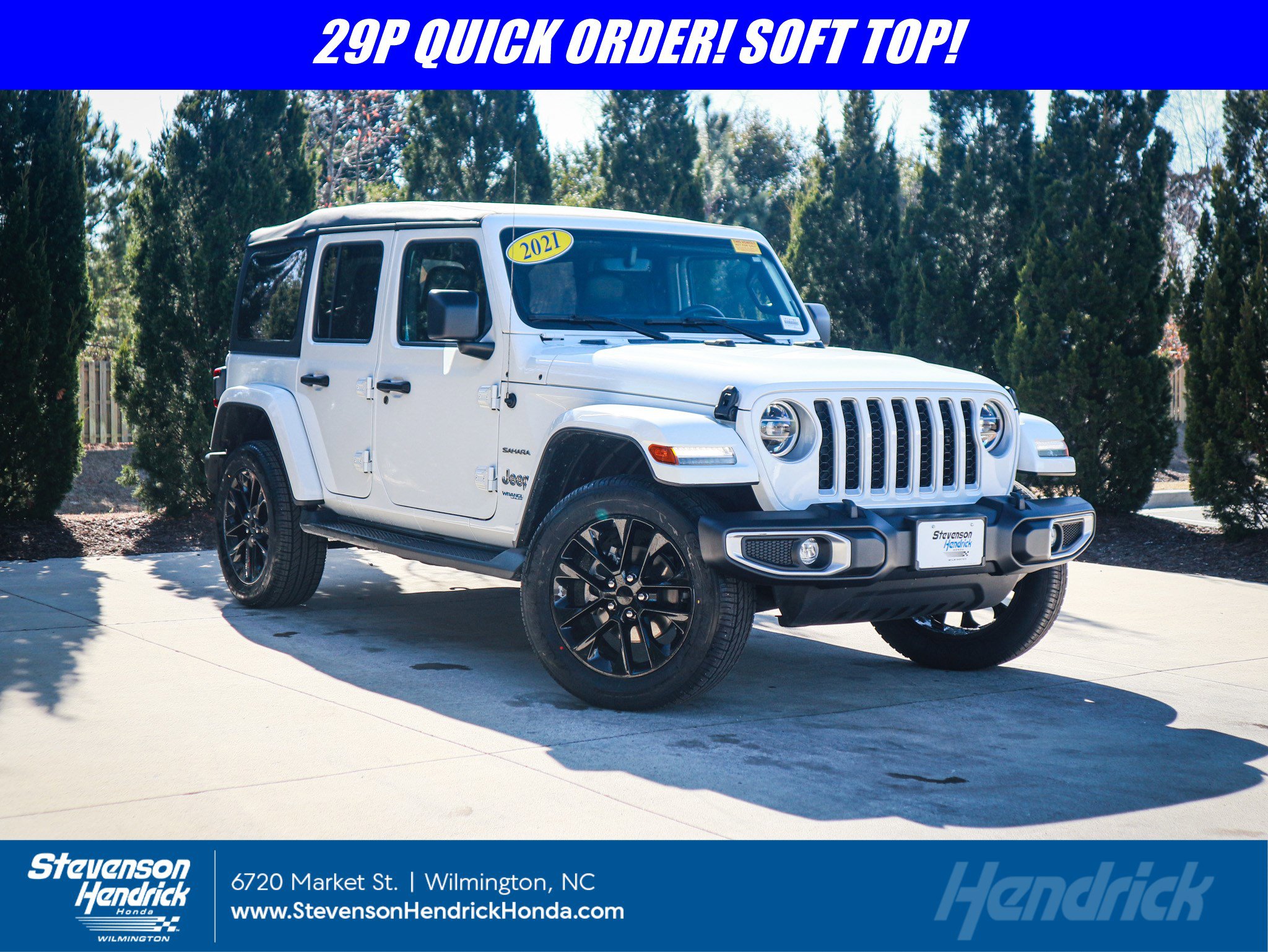 Used 2021 Jeep Wrangler Unlimited Sahara image 1