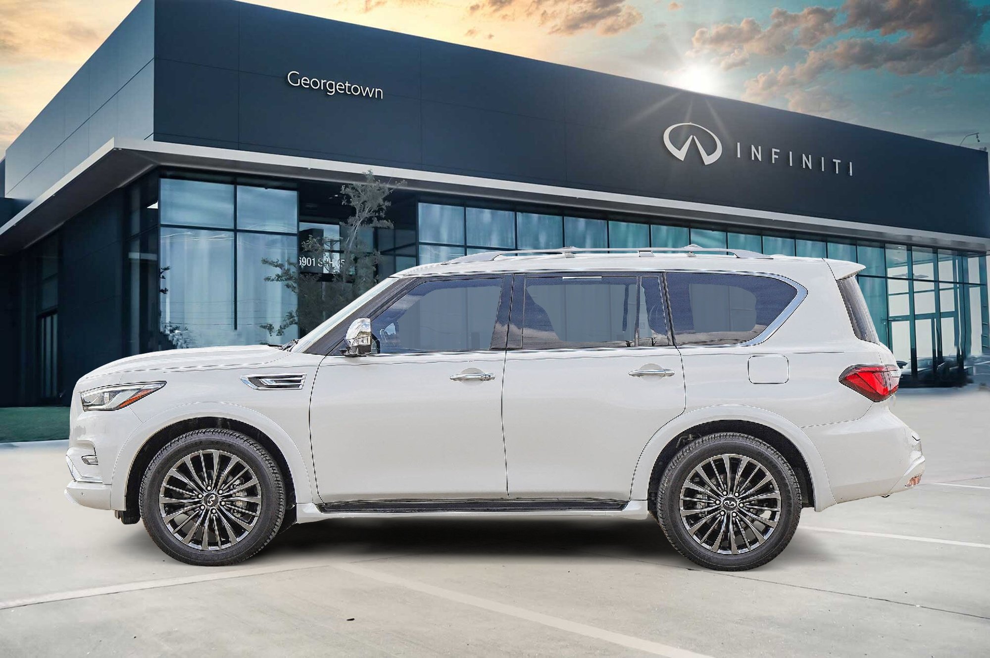 Certified 2024 INFINITI QX80 Sensory w/ Cargo Package image 7