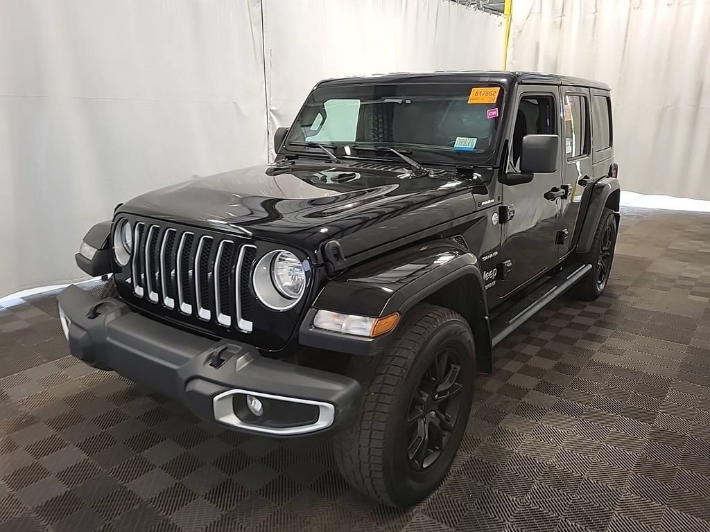 Used 2021 Jeep Wrangler Unlimited Sahara w/ Dual Top Group AWD/4WD image 2
