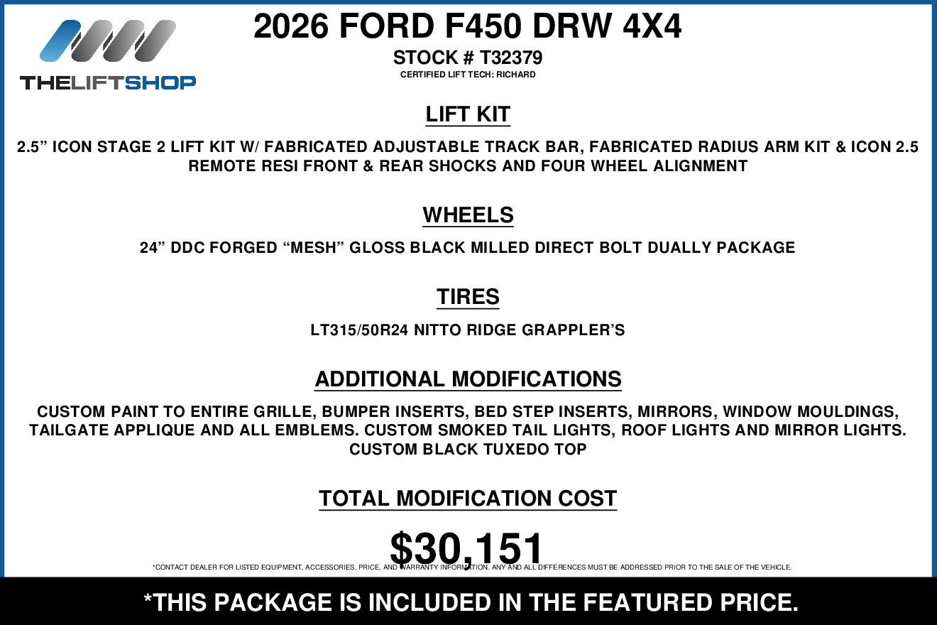 Used 2026 Ford F450 Platinum w/ Platinum Plus Package image 2