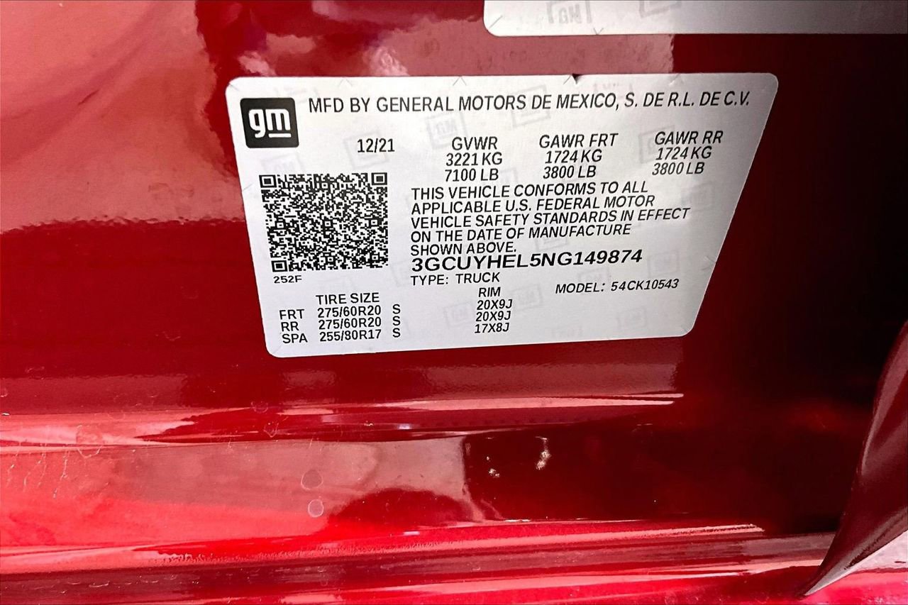 Used 2022 Chevrolet Silverado 1500 High Country w/ Safety Package II image 32