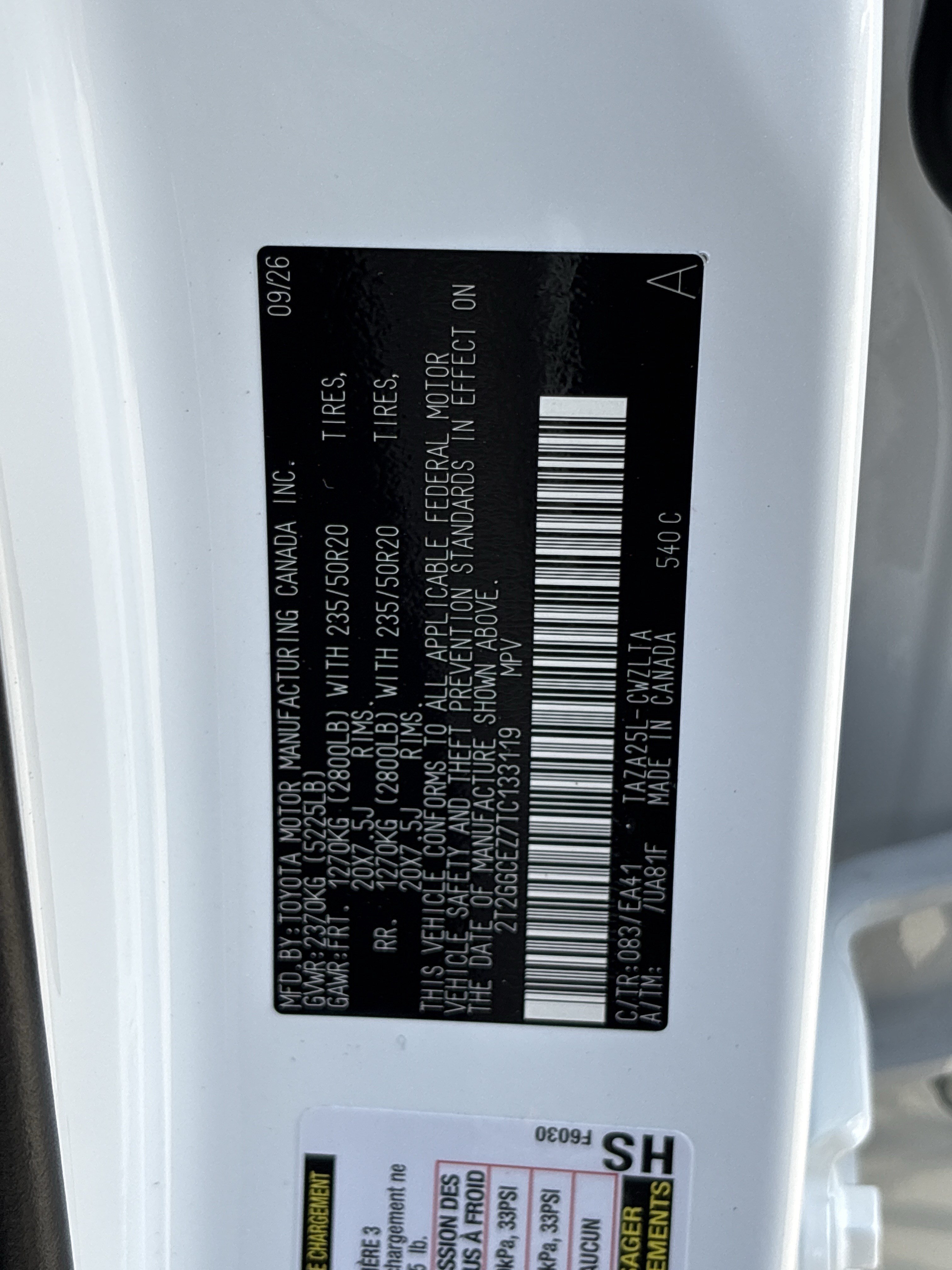 New 2026 Lexus NX 350 AWD w/ Accessory Package (2T) image 35
