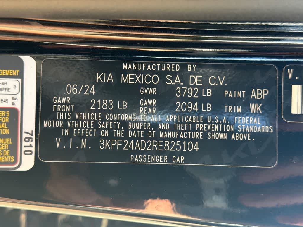 Used 2024 Kia Forte LXS FWD image 34