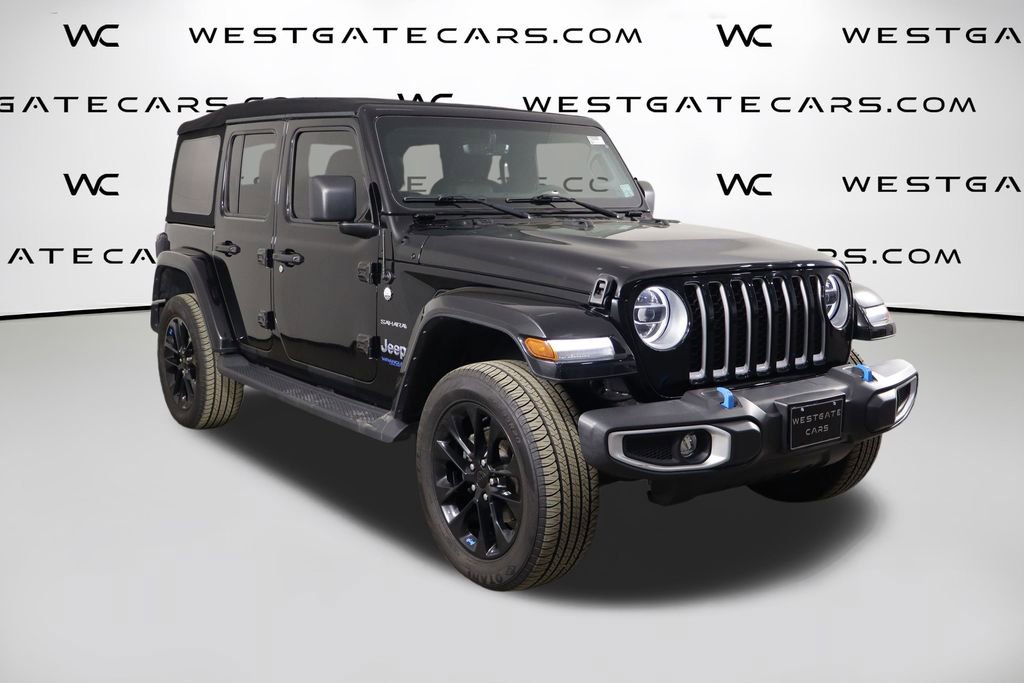 Used 2022 Jeep Wrangler Unlimited Sahara w/ Cold Weather Group AWD/4WD image 42