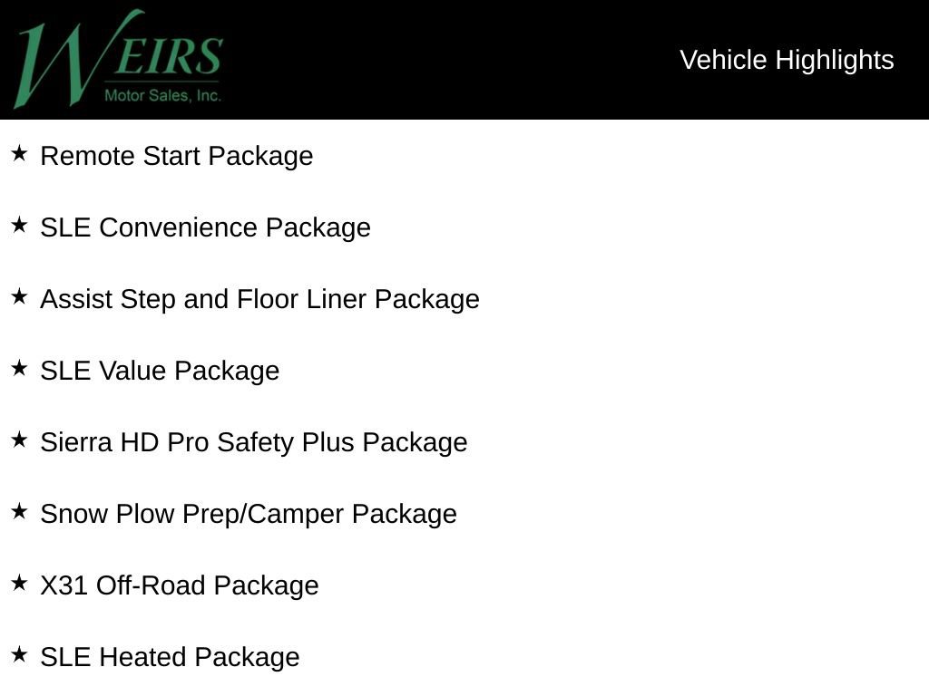 New 2026 GMC Sierra 2500 SLE w/ SLE Value Package; image 7