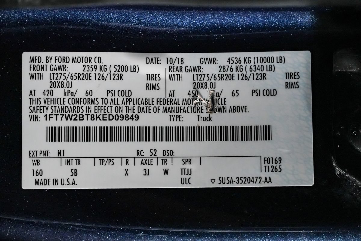 Used 2019 Ford F250 Lariat w/ Lariat Value Package AWD/4WD image 60