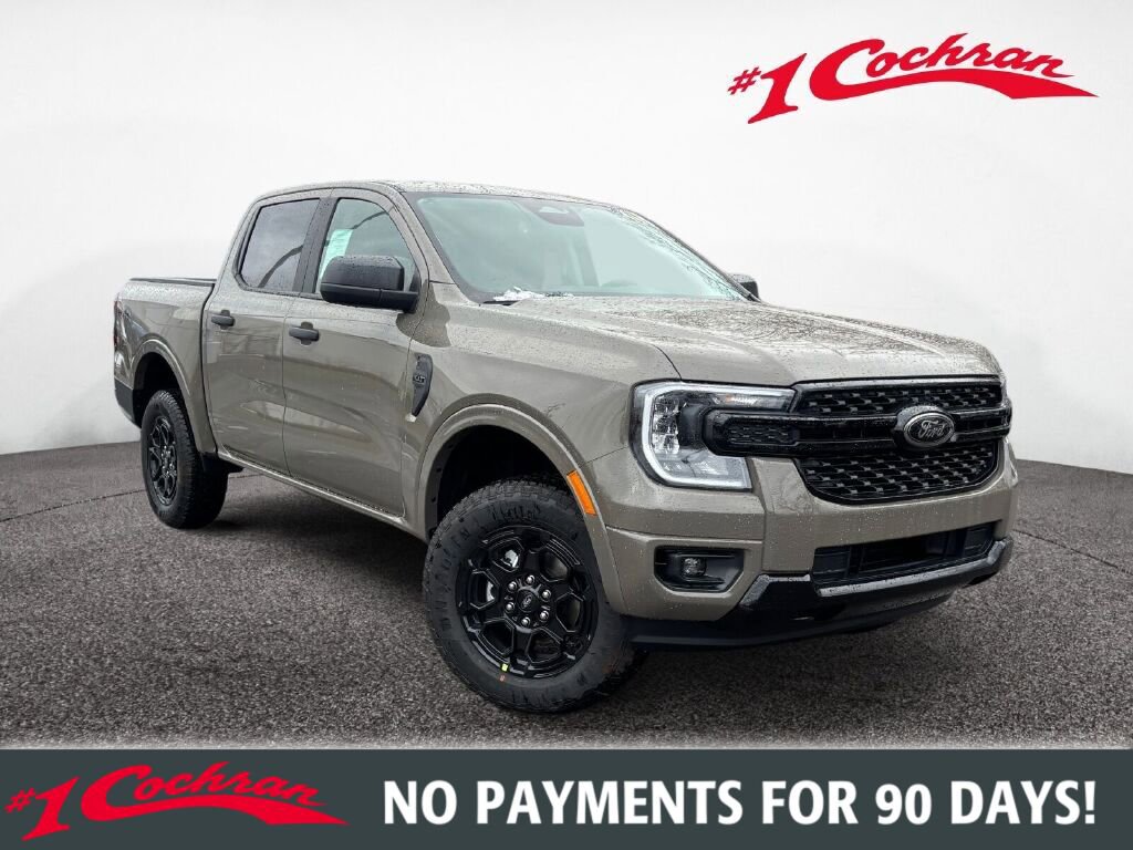 New 2025 Ford Ranger XLT w/ Black Appearance Package