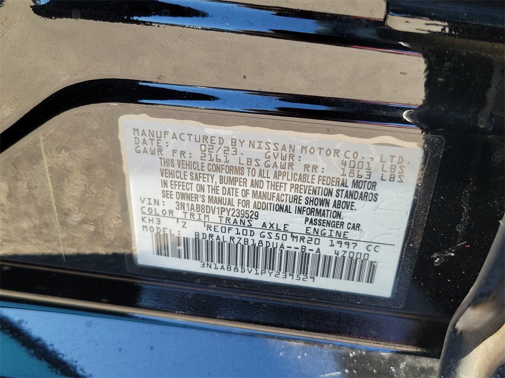 Certified 2023 Nissan Sentra SR w/ Trunk Package image 34