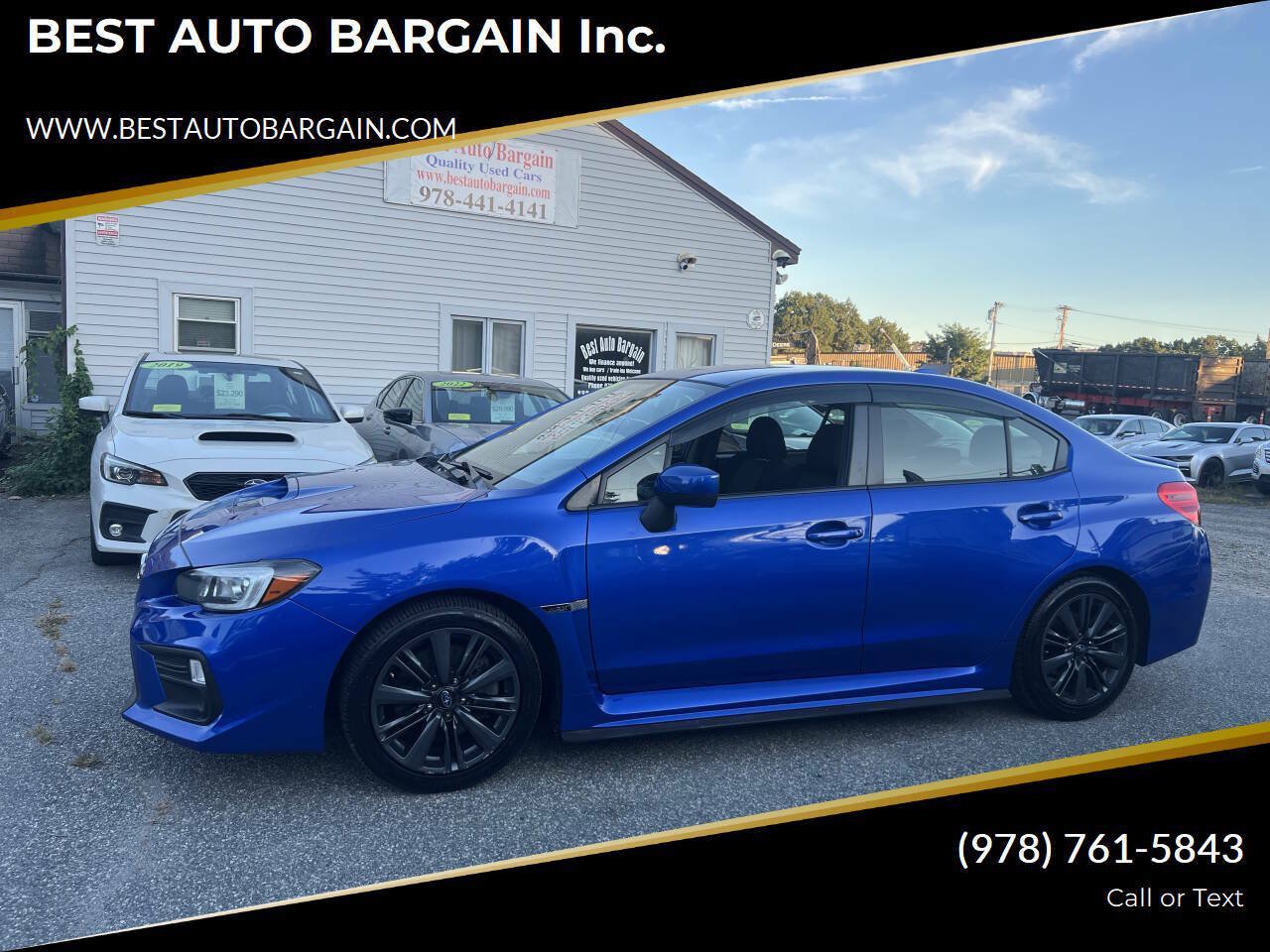 Used 2021 Subaru WRX AWD/4WD image 1