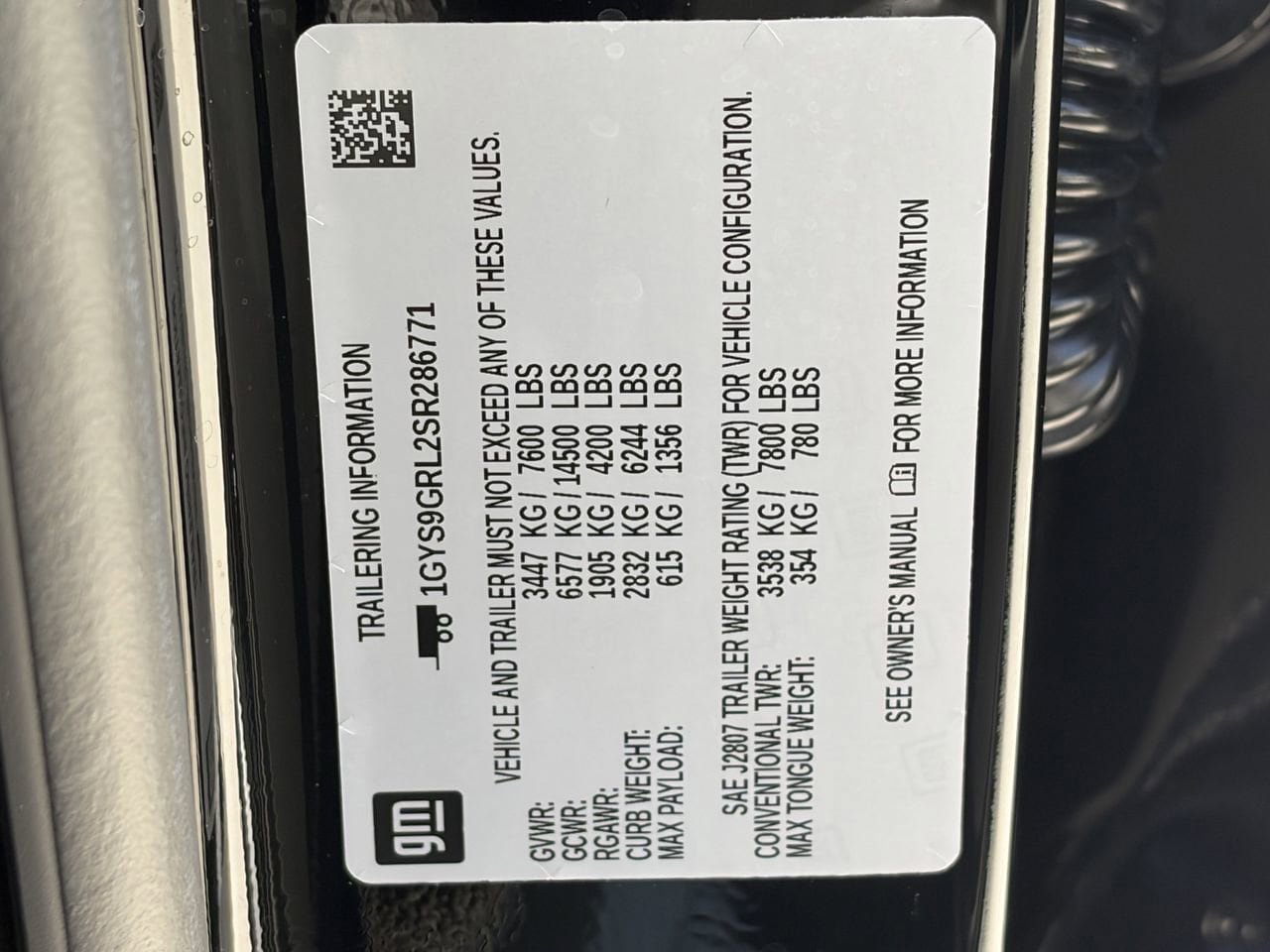 Certified 2025 Cadillac Escalade Sport Platinum w/ LPO, ONYX Package AWD/4WD image 33