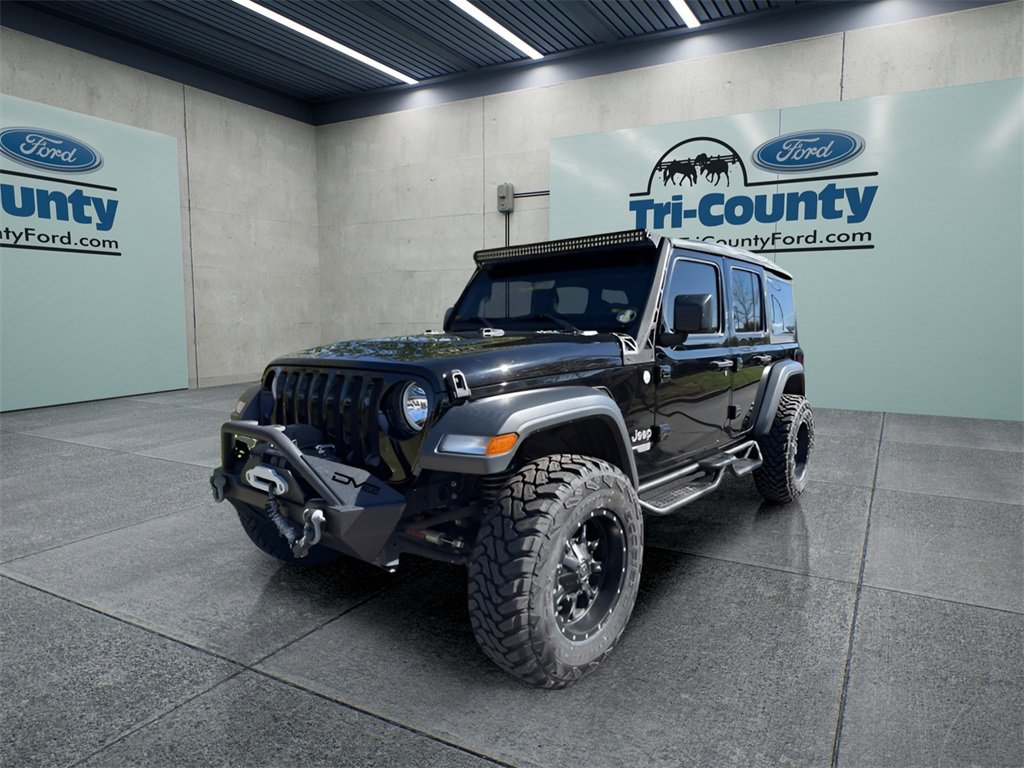 Used 2018 Jeep Wrangler Unlimited Sport image 3