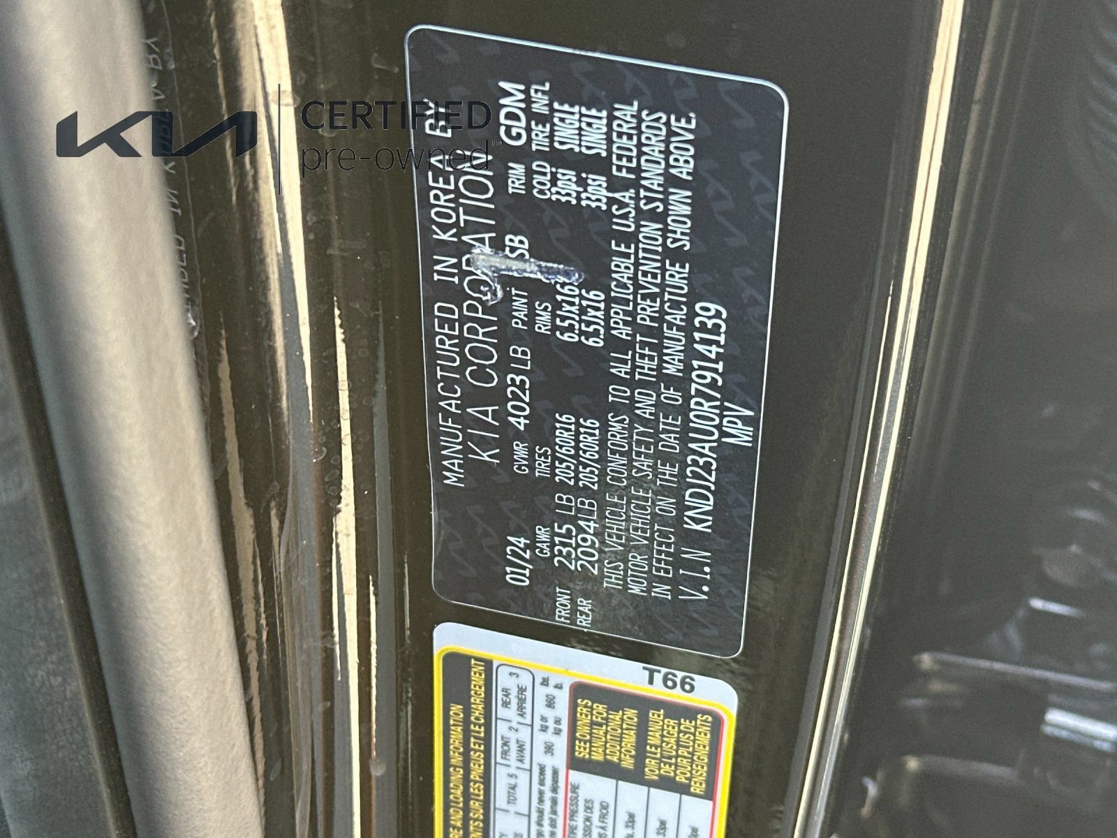 Certified 2024 Kia Soul LX w/ Option Group 015 FWD image 28