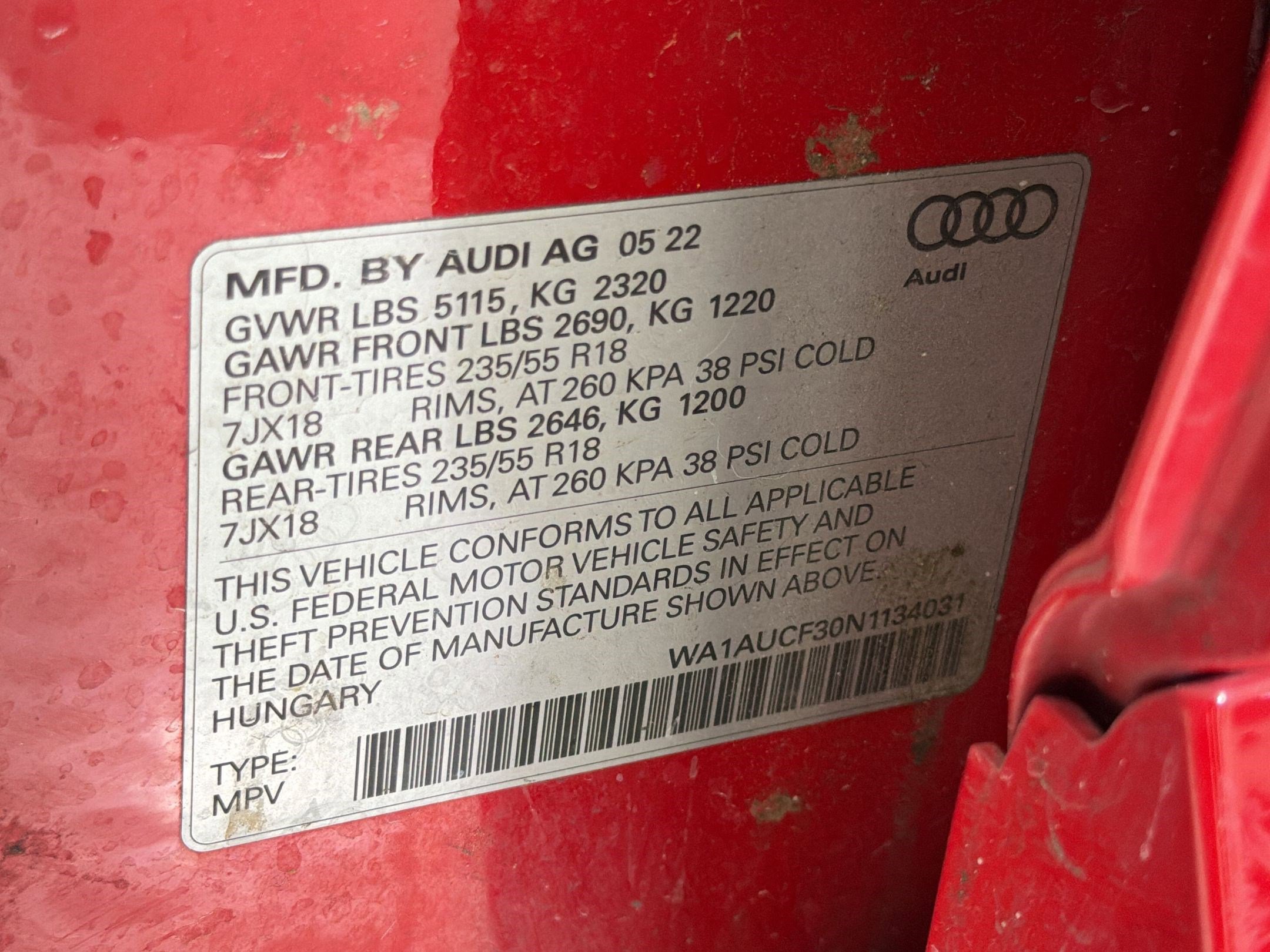 Used 2022 Audi Q3 2.0T Premium image 23