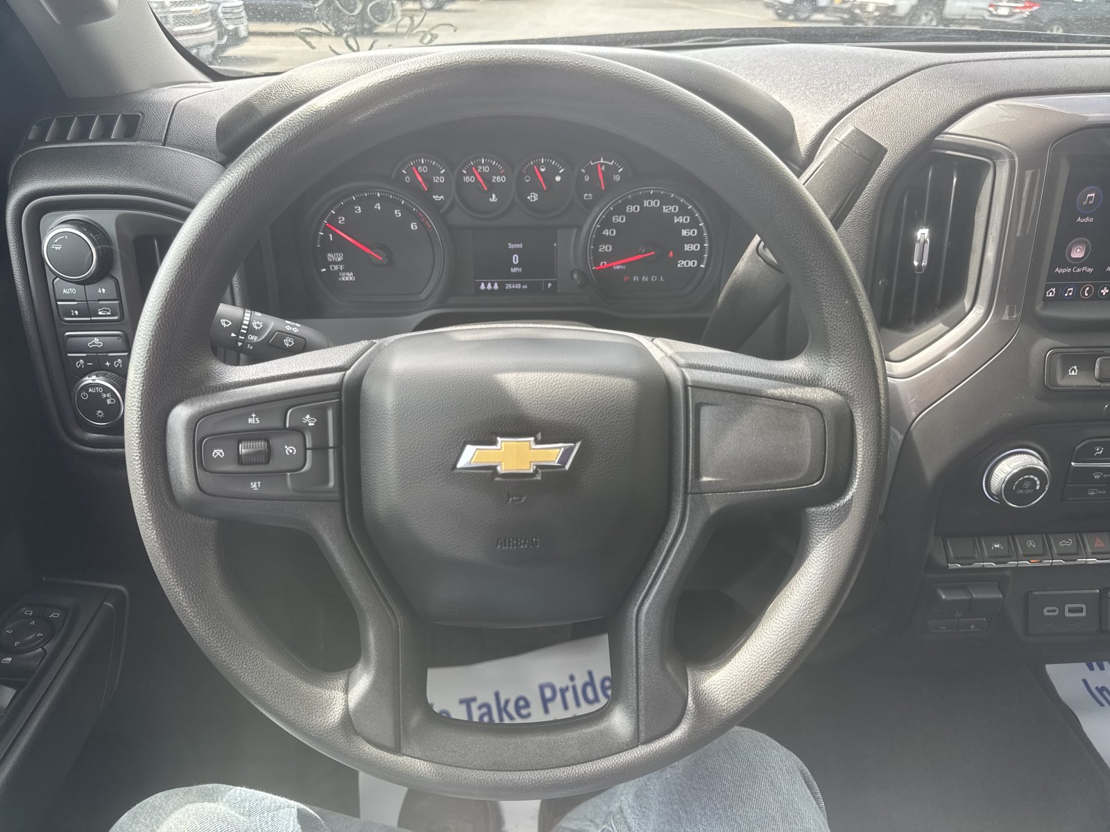 Used 2024 Chevrolet Silverado 1500 Custom w/ LPO, Dark Essentials Package AWD/4WD image 10