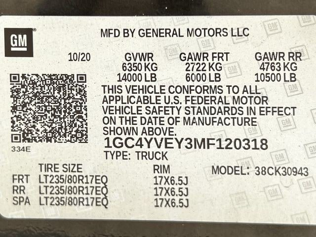 Used 2021 Chevrolet Silverado 3500 High Country AWD/4WD image 37