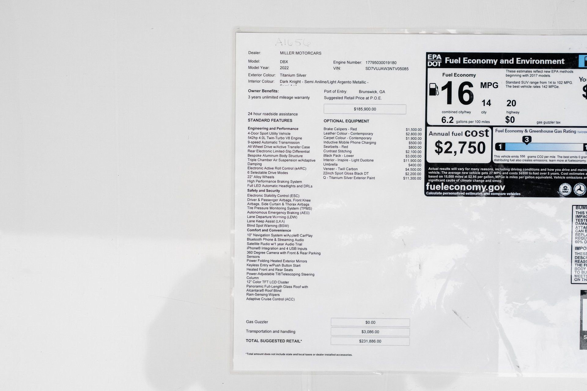 Used 2022 Aston Martin DBX image 84