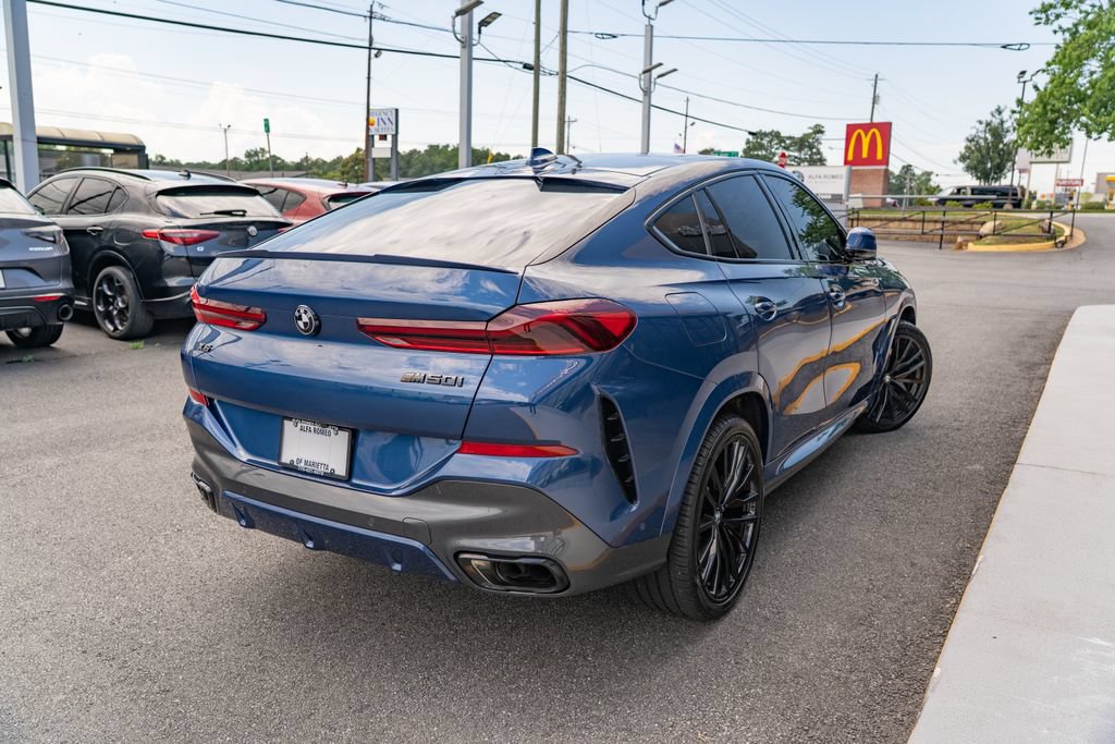 Used 2023 BMW X6 M50i w/ Executive Package AWD/4WD image 9