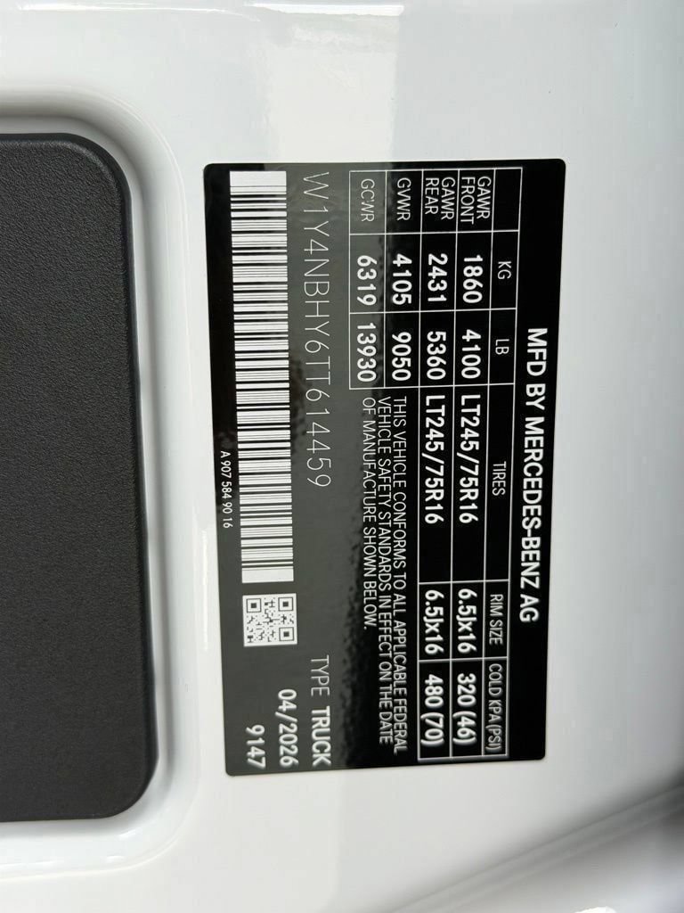New 2026 Mercedes-Benz Sprinter 2500 image 9