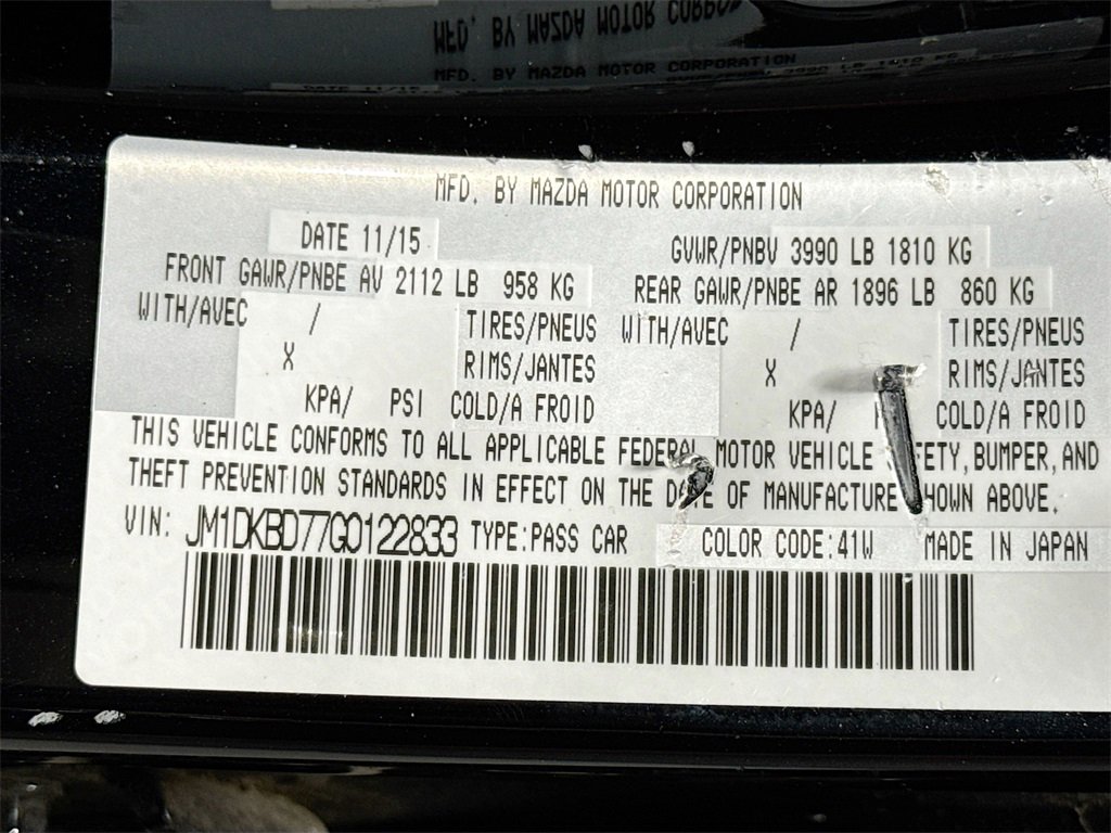 Used 2016 MAZDA CX-3 Grand Touring image 29