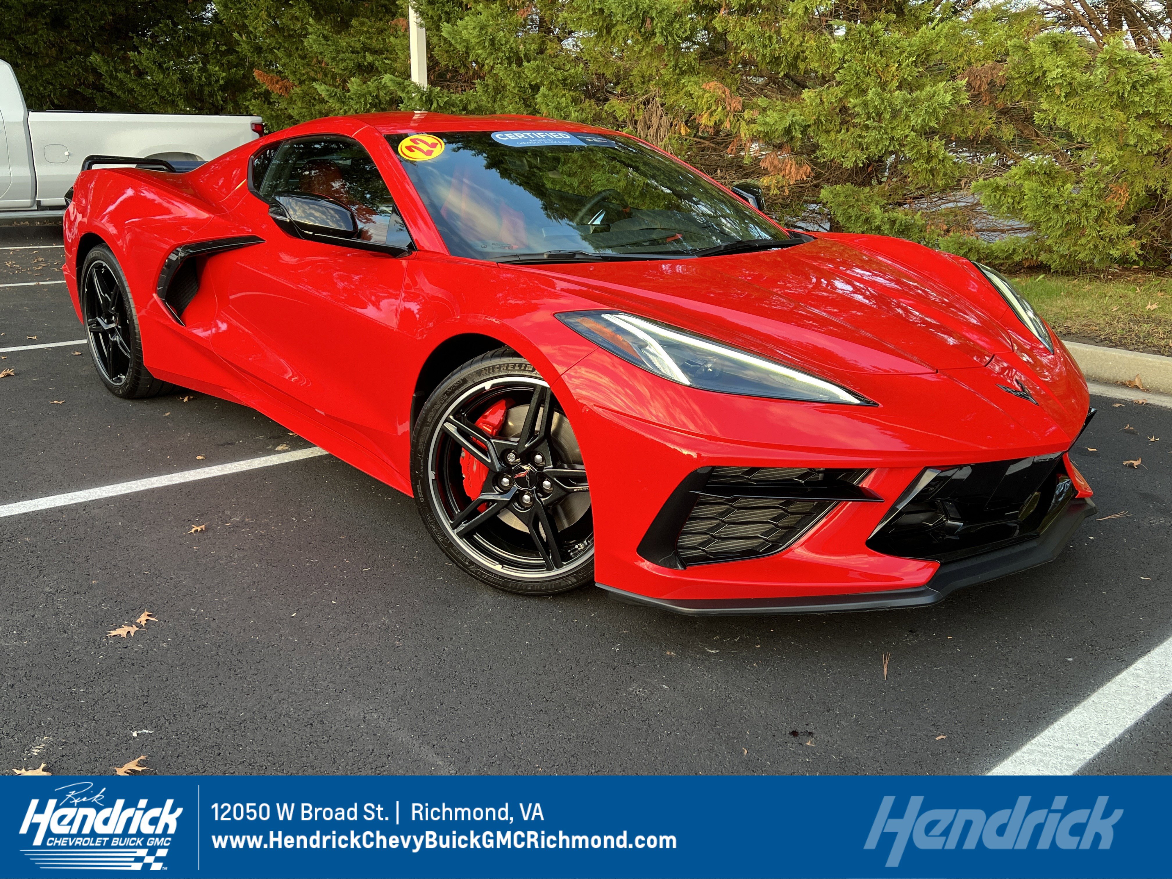 Certified 2022 Chevrolet Corvette Stingray Preferred Cpe w/ Z51 Performance Package