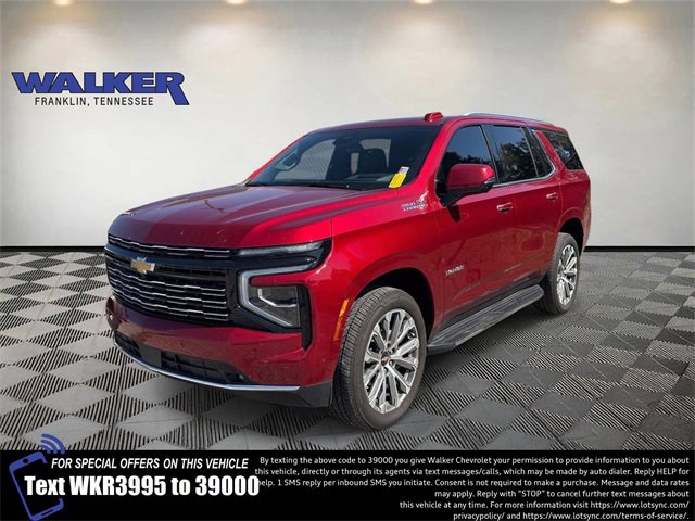 Used 2025 Chevrolet Tahoe High Country