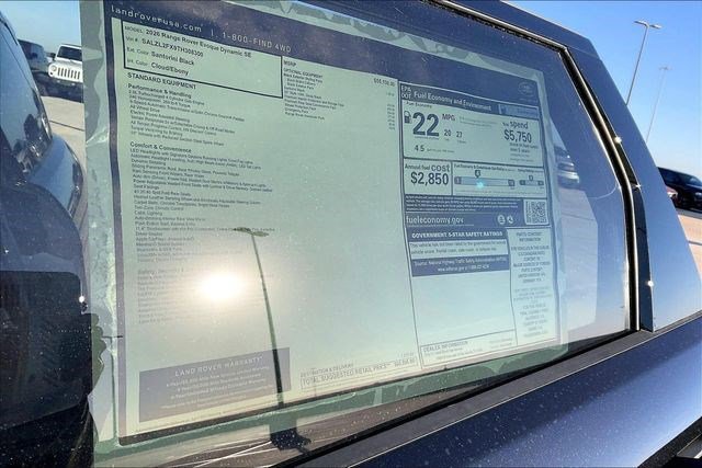 New 2026 Land Rover Range Rover Evoque Dynamic SE image 16