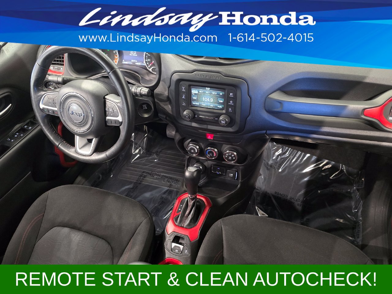 Used 2017 Jeep Renegade Trailhawk AWD/4WD image 10